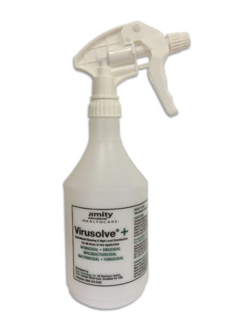 Virusolve trigger spray white