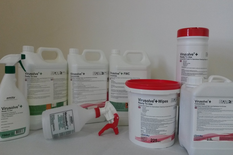 Virusolve+ cleaner and disinfectant for care homes